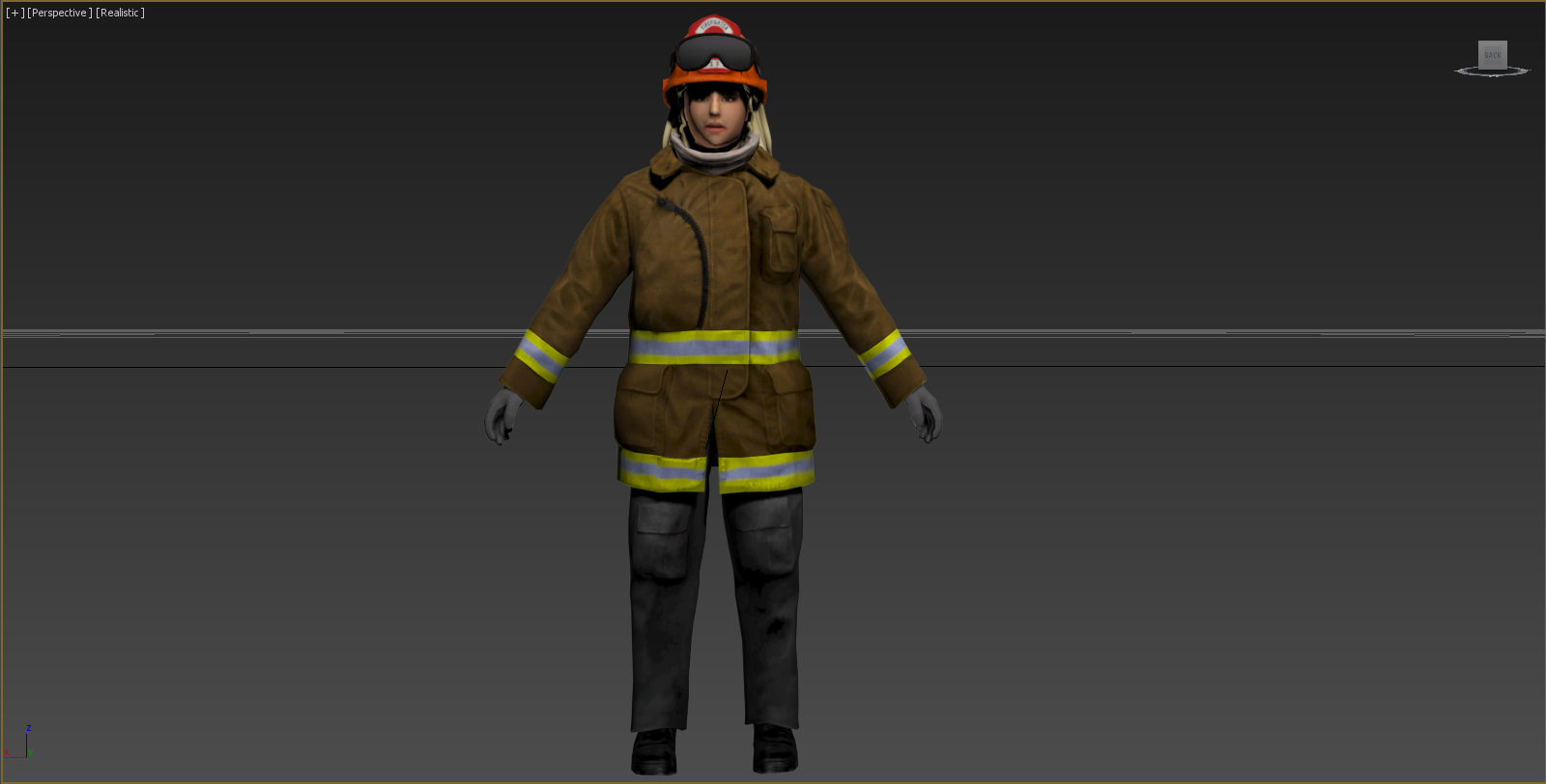 Beverly Design Interior and Exterior Services for SA:MP Female Fire Department Skin